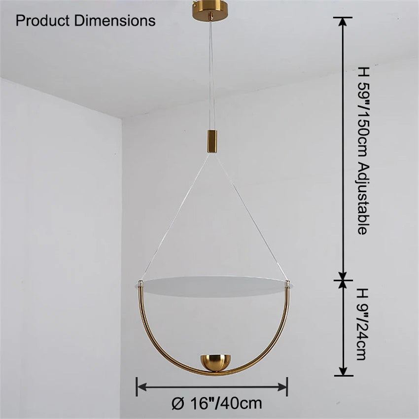 WOMO Scheibe Pendelleuchte – WM2754