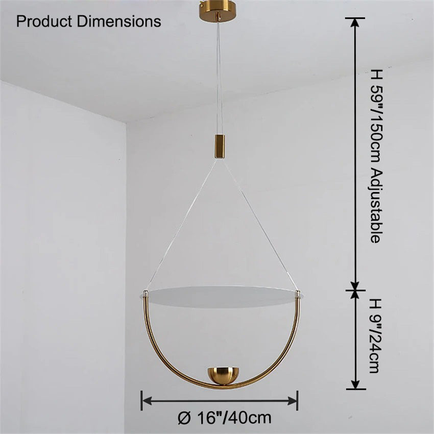 WOMO Scheibe Pendelleuchte – WM2754