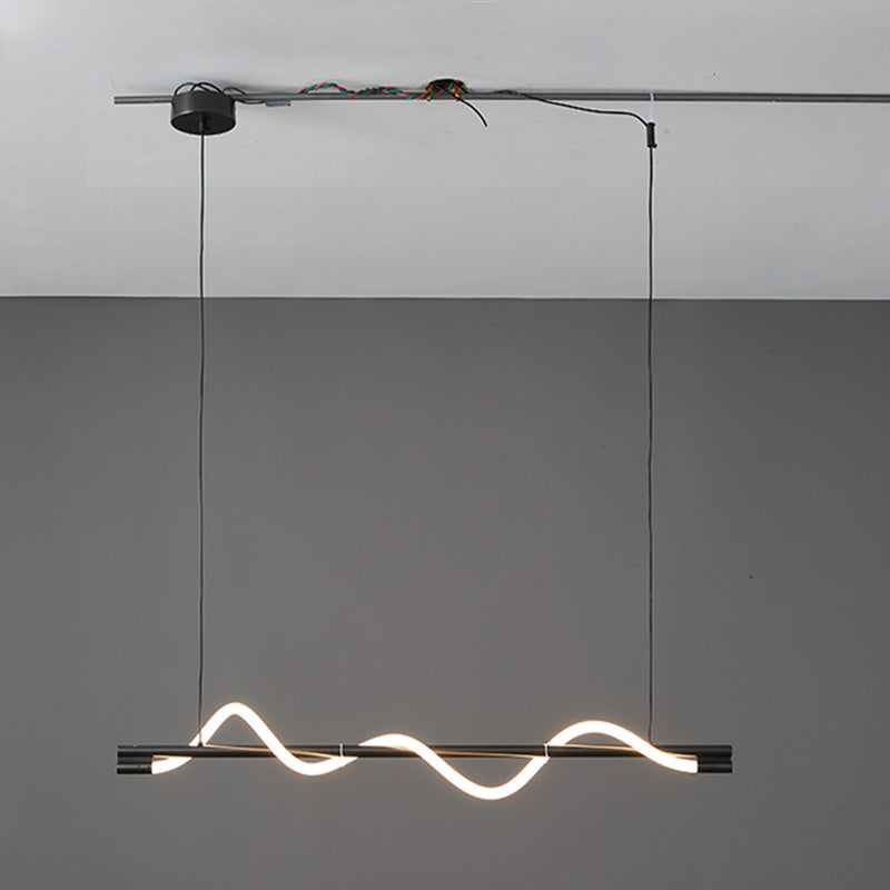WOMO Seil LED Linearkronleuchter – WM2756