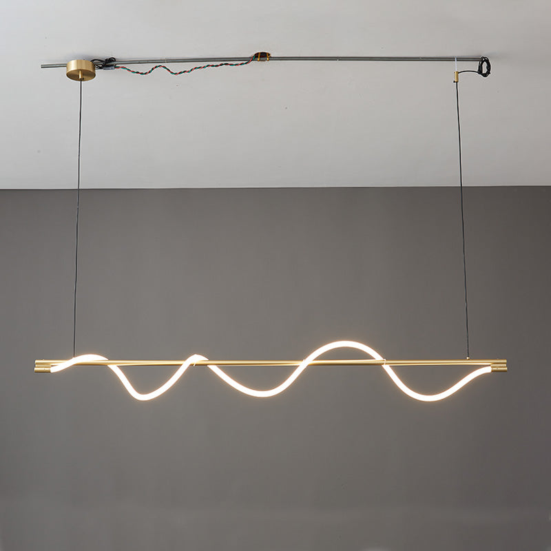 WOMO Seil LED Linearkronleuchter – WM2756