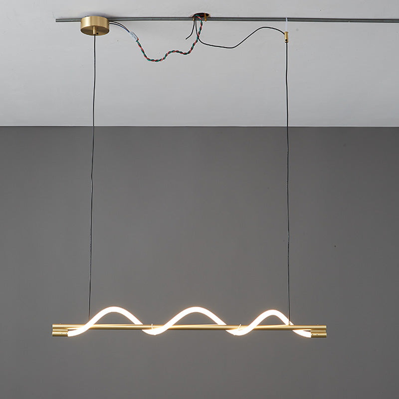 WOMO Seil LED Linearkronleuchter – WM2756
