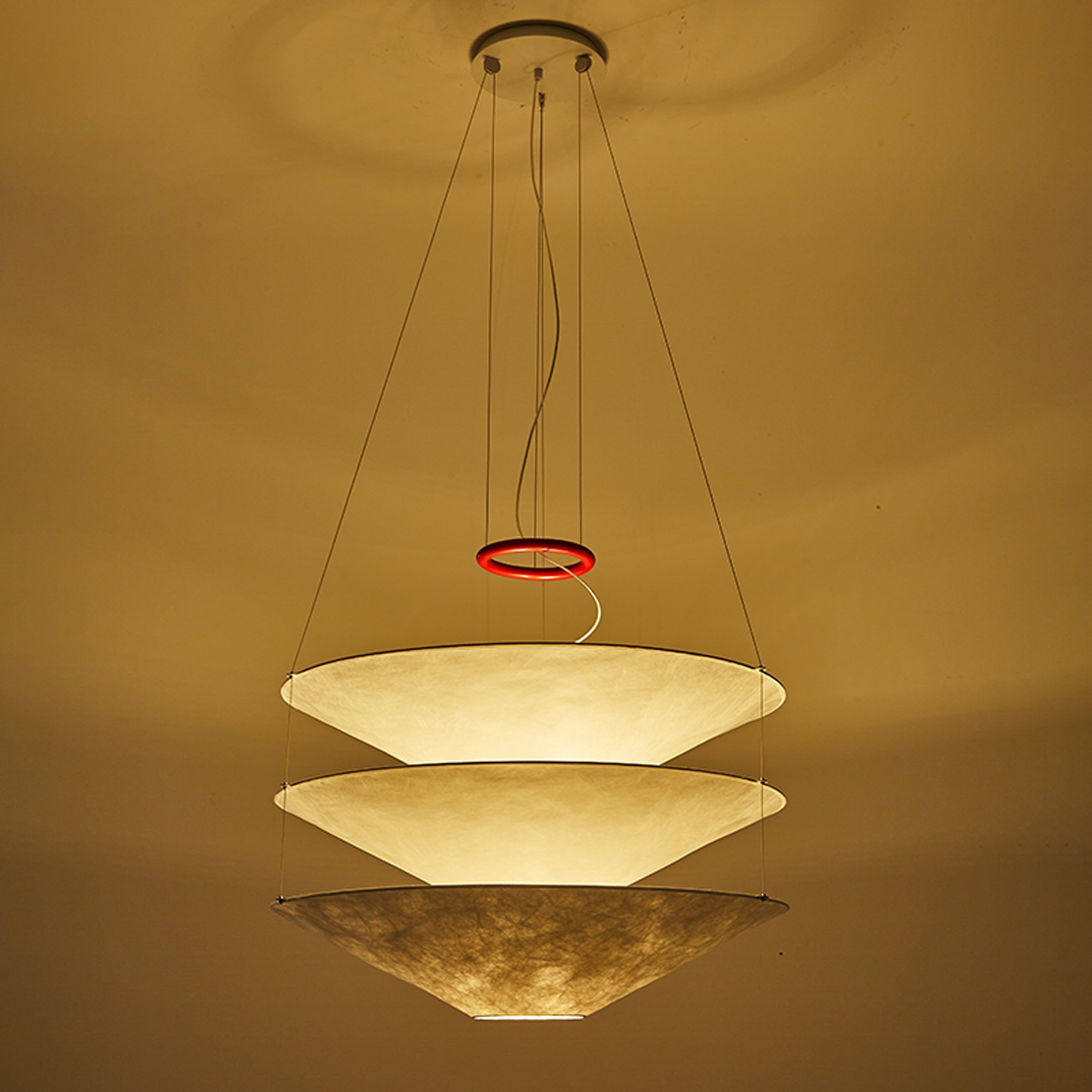 WOMO Couches Conique en papier de riz Suspension-WM2775