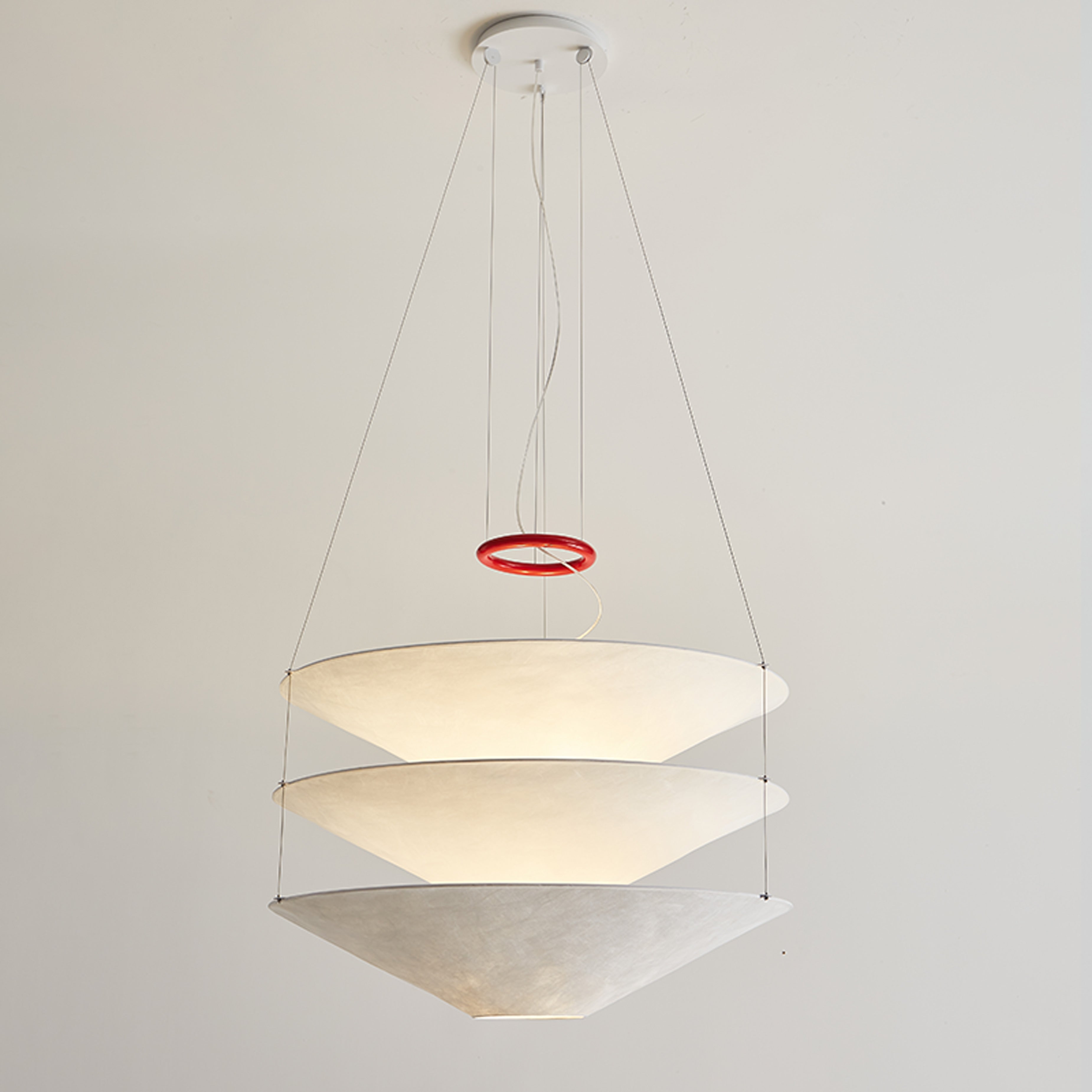 WOMO Couches Conique en papier de riz Suspension-WM2775