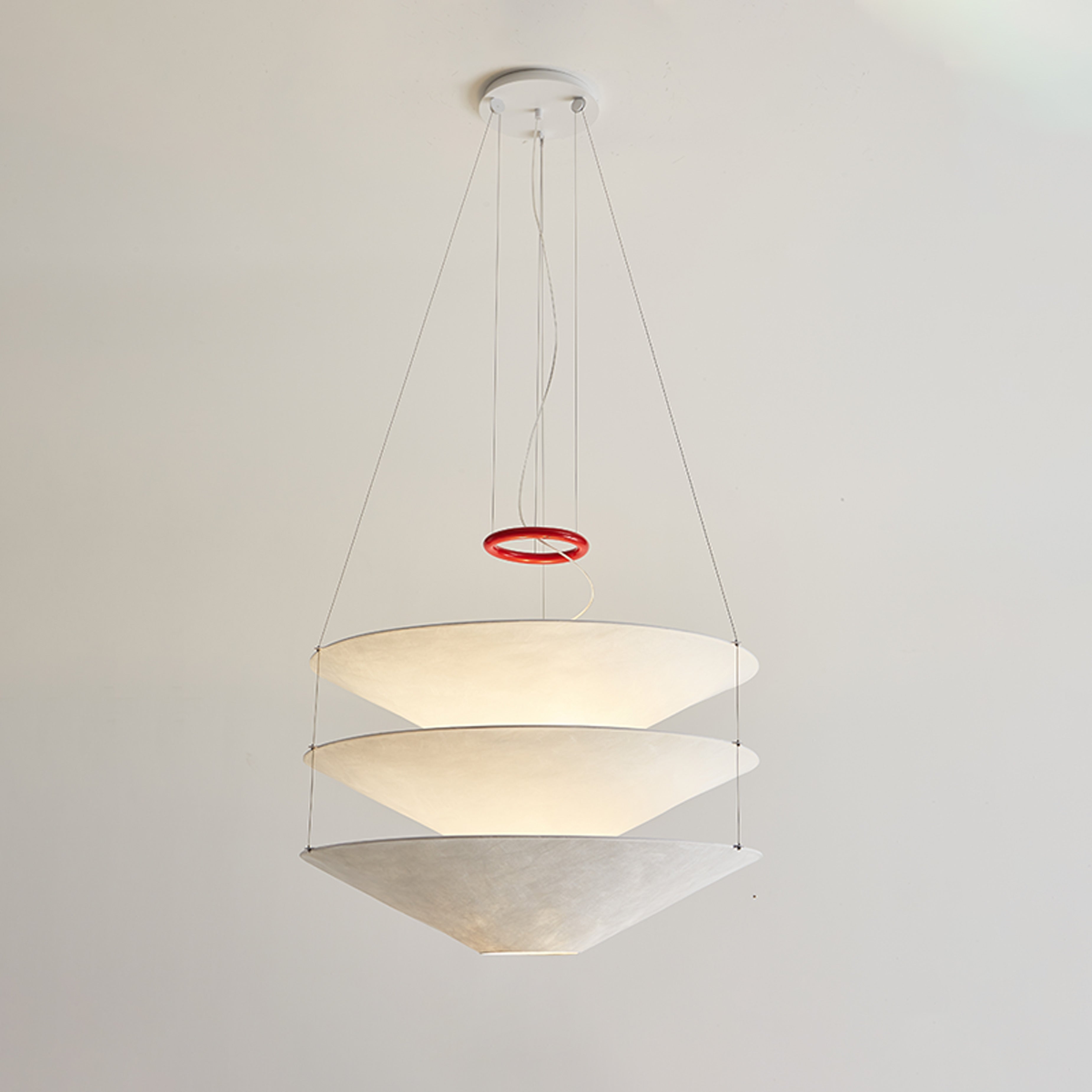 WOMO Couches Conique en papier de riz Suspension-WM2775