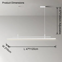 WOMO Lustre linéaire en métal -WM2780