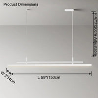 WOMO Lustre linéaire en métal -WM2780