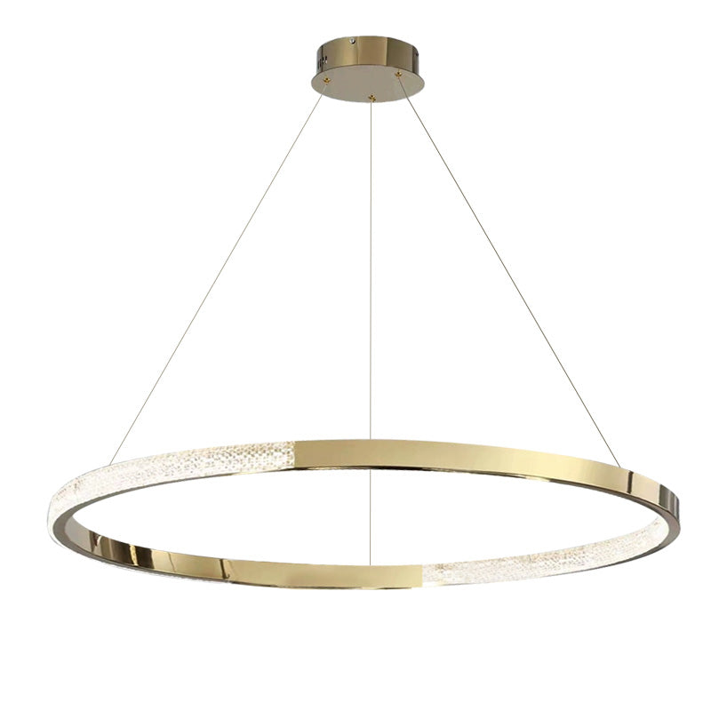 WOMO Gold Ring LED Kronleuchter – WM2795
