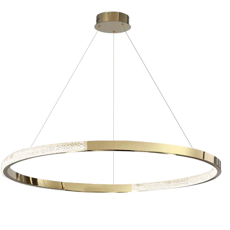 WOMO Gold Ring LED Kronleuchter – WM2795