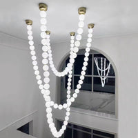 WOMO X-Pearl Halsketten-Kronleuchter-WM2799
