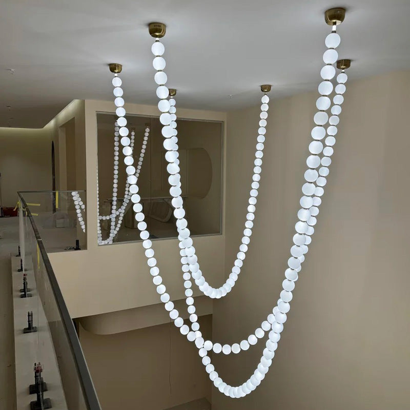 WOMO X-Pearl Halsketten-Kronleuchter-WM2799