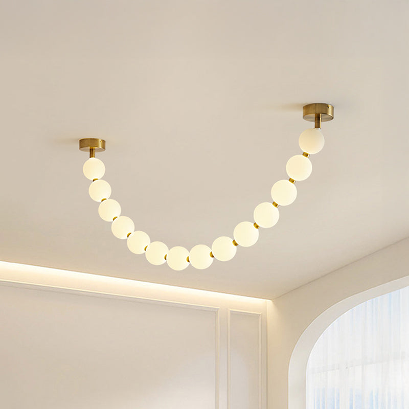WOMO Perles Lustre de salle à manger Moderne-WM2806
