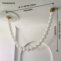 WOMO Perlen Esszimmer Kronleuchter Modern-WM2806