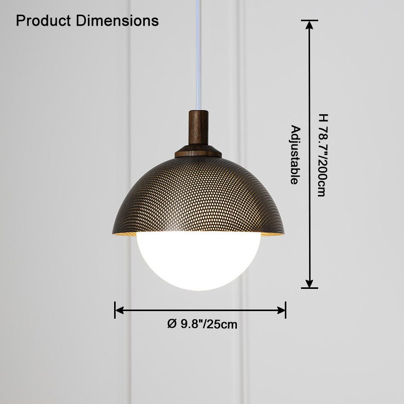 WOMO Kugelglas-Pendelleuchte – WM2831