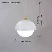 WOMO Kugelglas-Pendelleuchte – WM2831