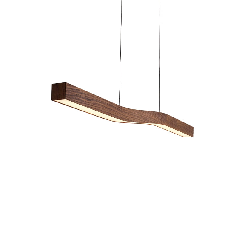 WOMO Holz Lineare Pendelleuchte – WM2443