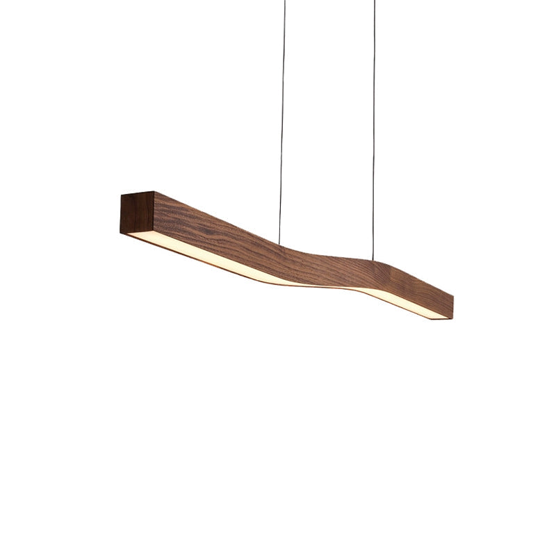 WOMO Holz Lineare Pendelleuchte – WM2443