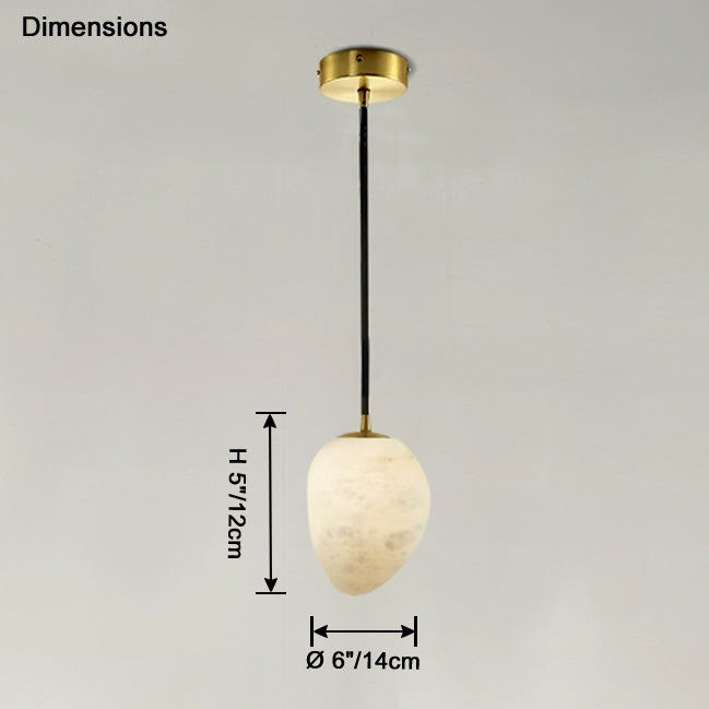 WOMO Suspension en Albâtre Irrégulier - WM2868