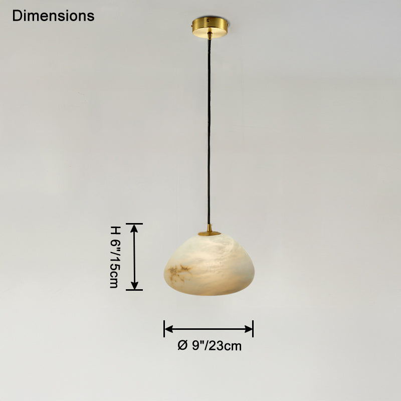 WOMO Suspension en Albâtre Irrégulier - WM2868