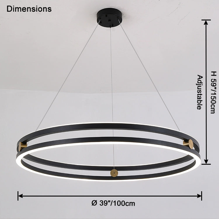 WOMO Lustre LED circulaire-WM2888