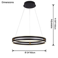 WOMO Lustre LED circulaire-WM2888