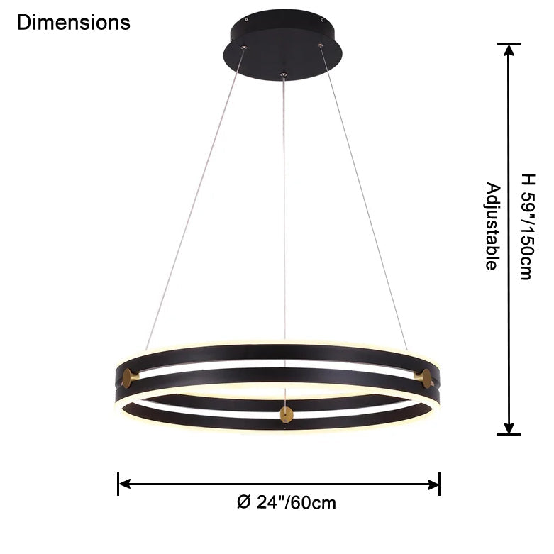 WOMO Lustre LED circulaire-WM2888