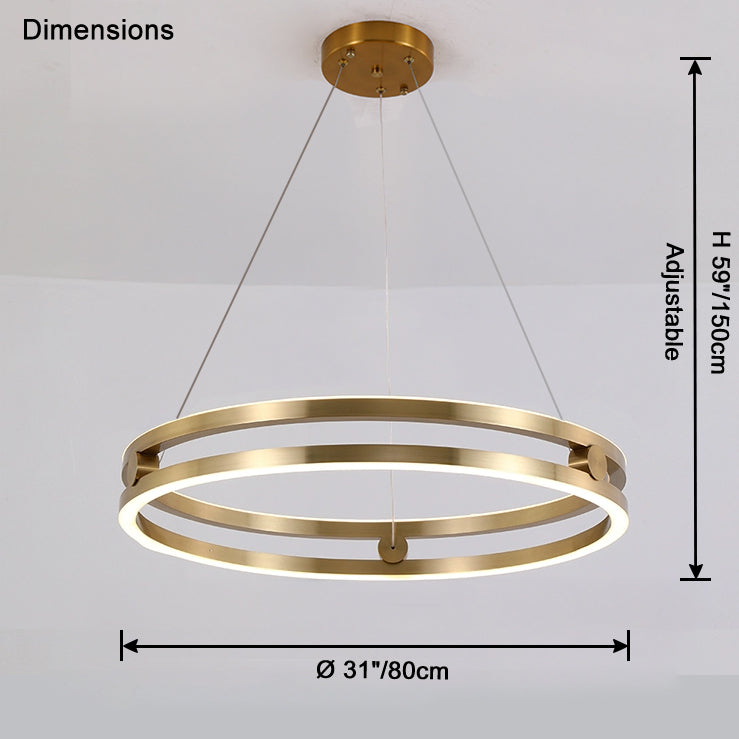WOMO Lustre LED circulaire-WM2888