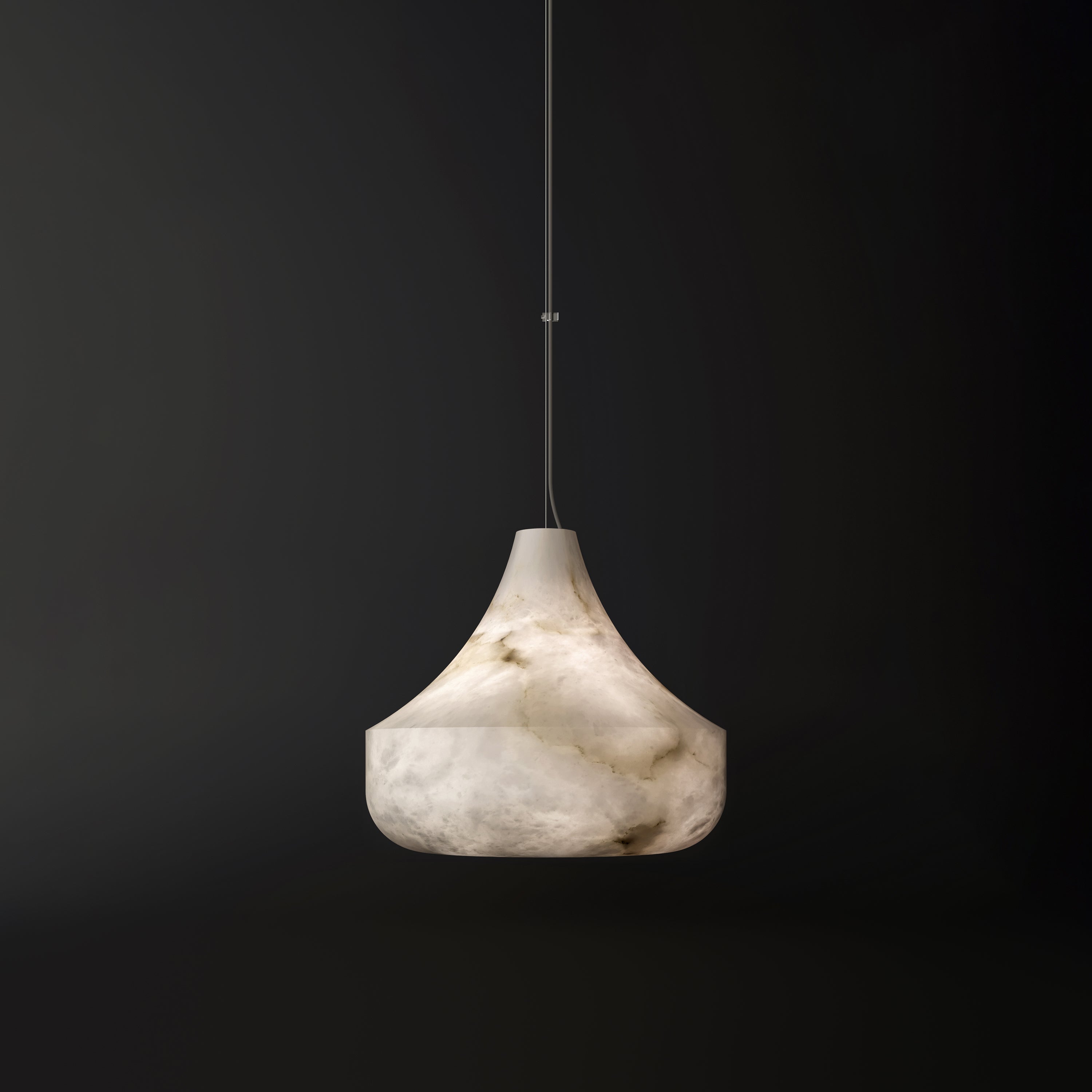 WOMO Kegel Alabaster Pendelleuchte – WM2905