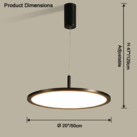 WOMO Large Disc Pendant Light -WM2911