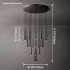 WOMO Kaskadenröhren-Kronleuchter-WM2914 thumbnail