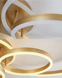 WOMO Round LED Ceiling Light with Flush Mount-WM1032
