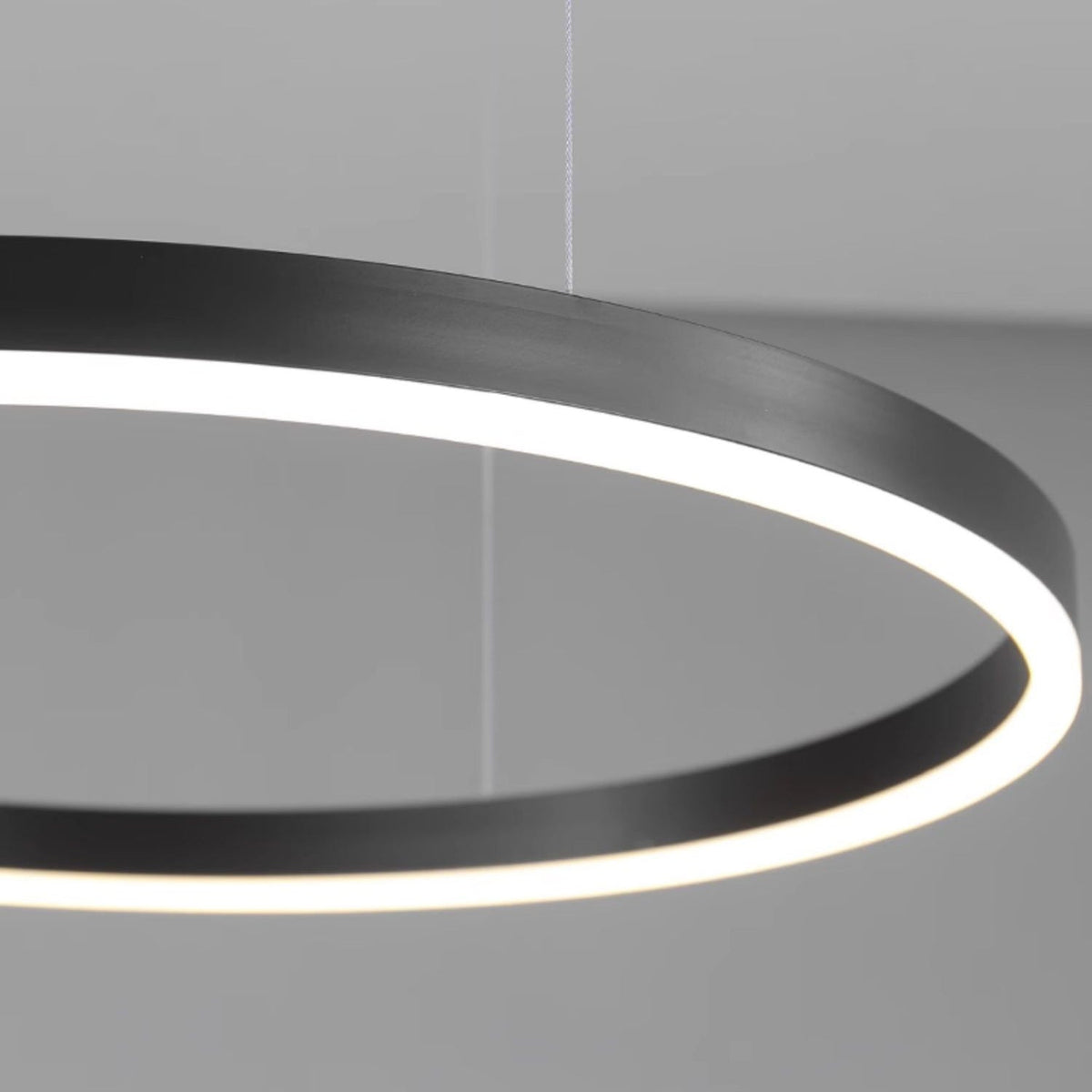 WOMO Living Room Pendant Lamp Chandelier Ring with Remote Control-WM2003