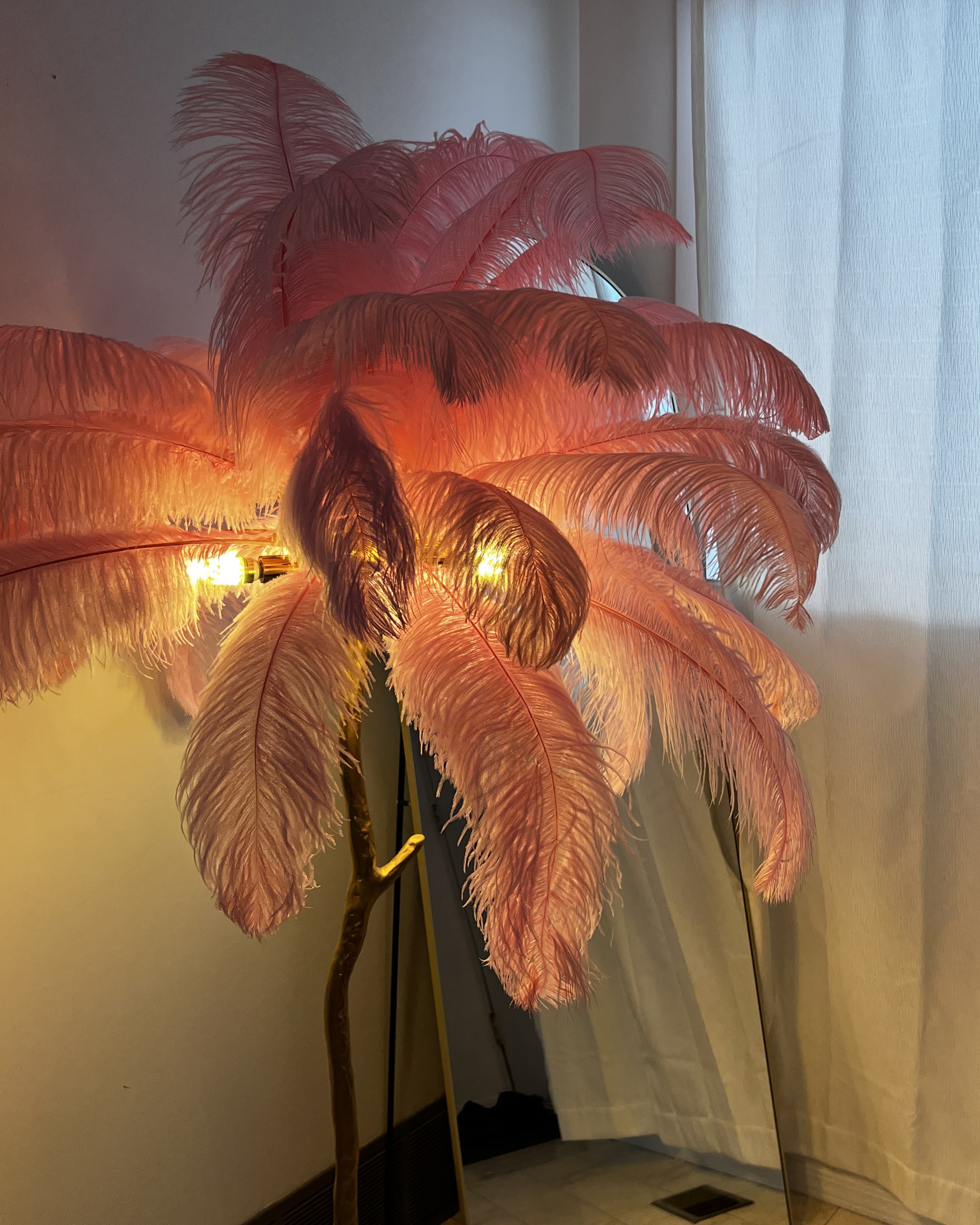 WOMO Fan Palm Floor Lamp -WM7000