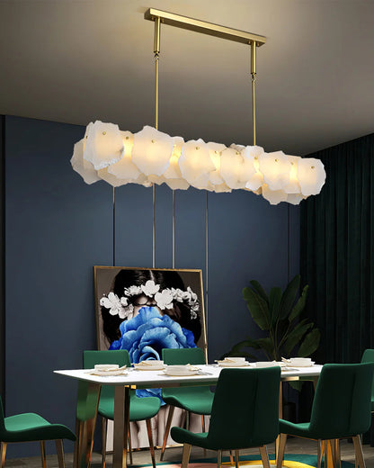 WOMO Linear Alabaster Chandelier-WM2392b
