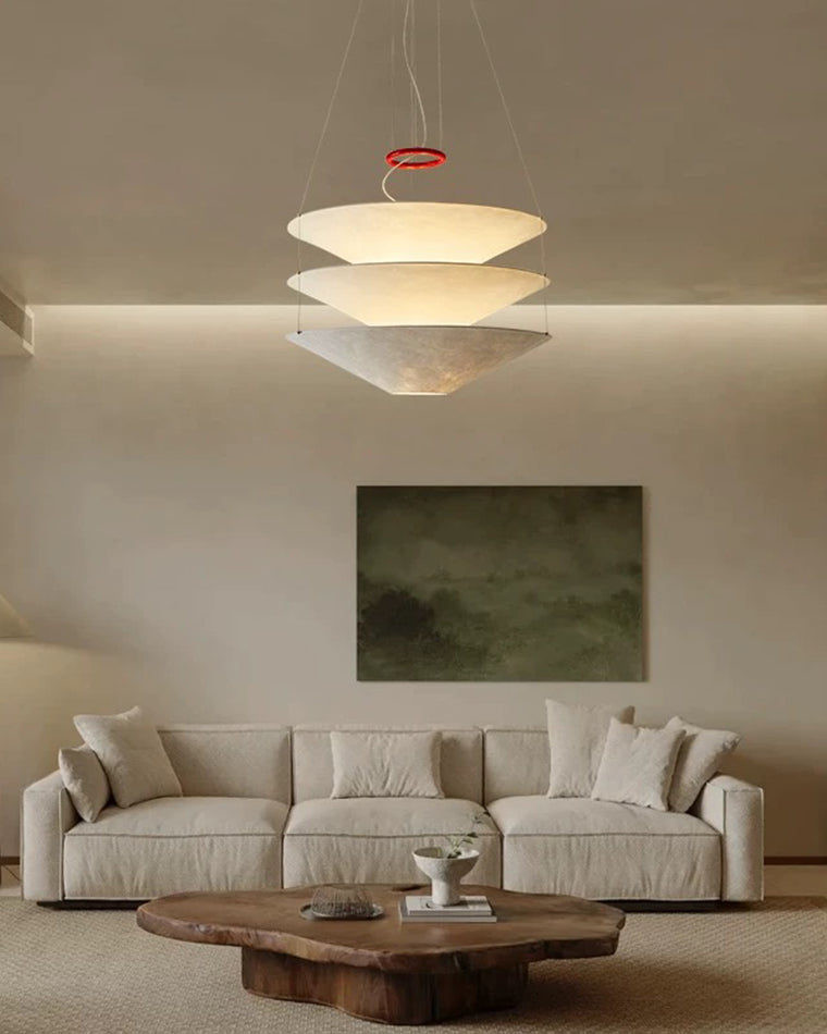 WOMO Couches Conique en papier de riz Suspension-WM2775