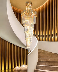 Lustre cascade en cristal WOMO-WM2387