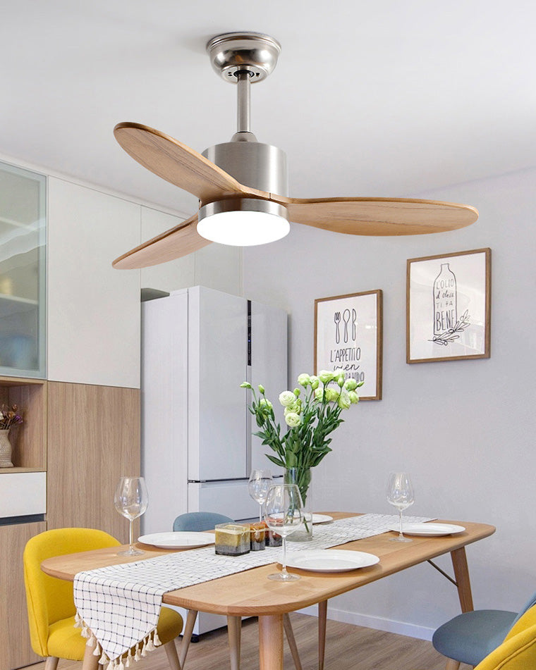 WOMO Mid Century Modern Deckenventilatorlampe-WM5043