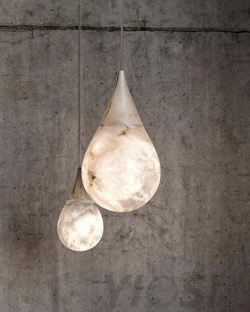 Suspension Alabaster-Tropfen WOMO-WM2901