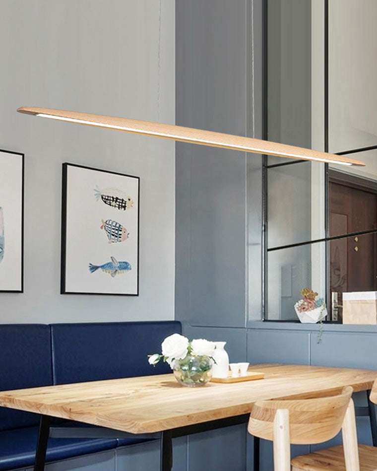 WOMO Holz Lineare LED Pendelleuchte – WM2523