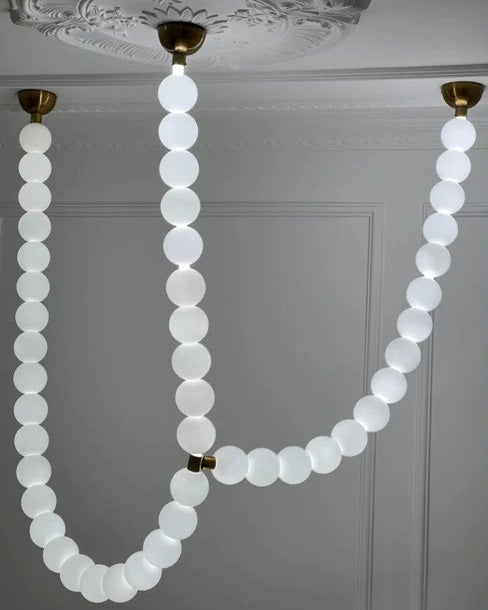 WOMO X-Pearl Halsketten-Kronleuchter-WM2799