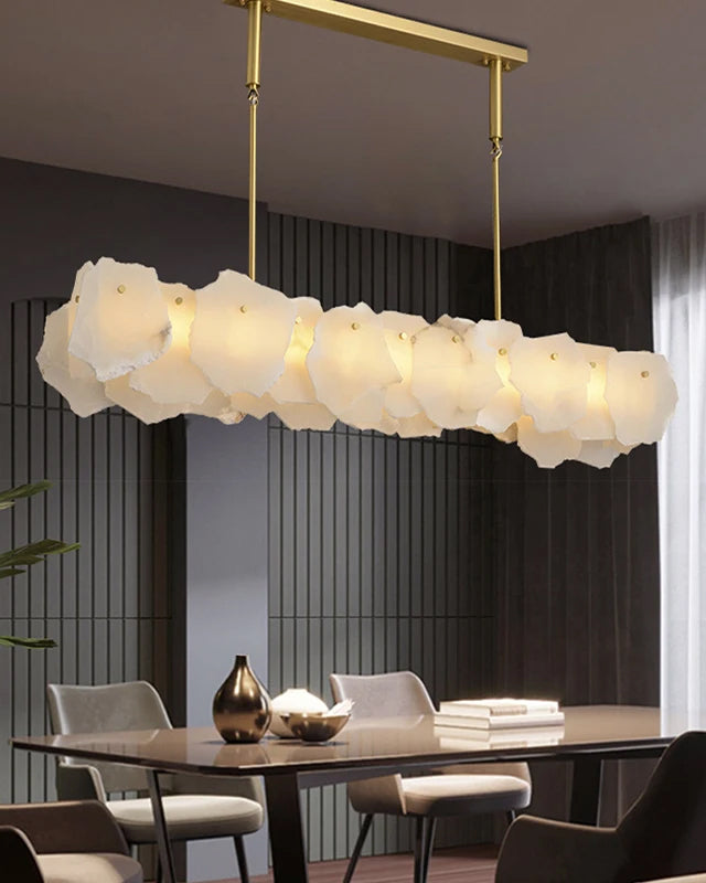 WOMO Linear Alabaster Chandelier-WM2392b