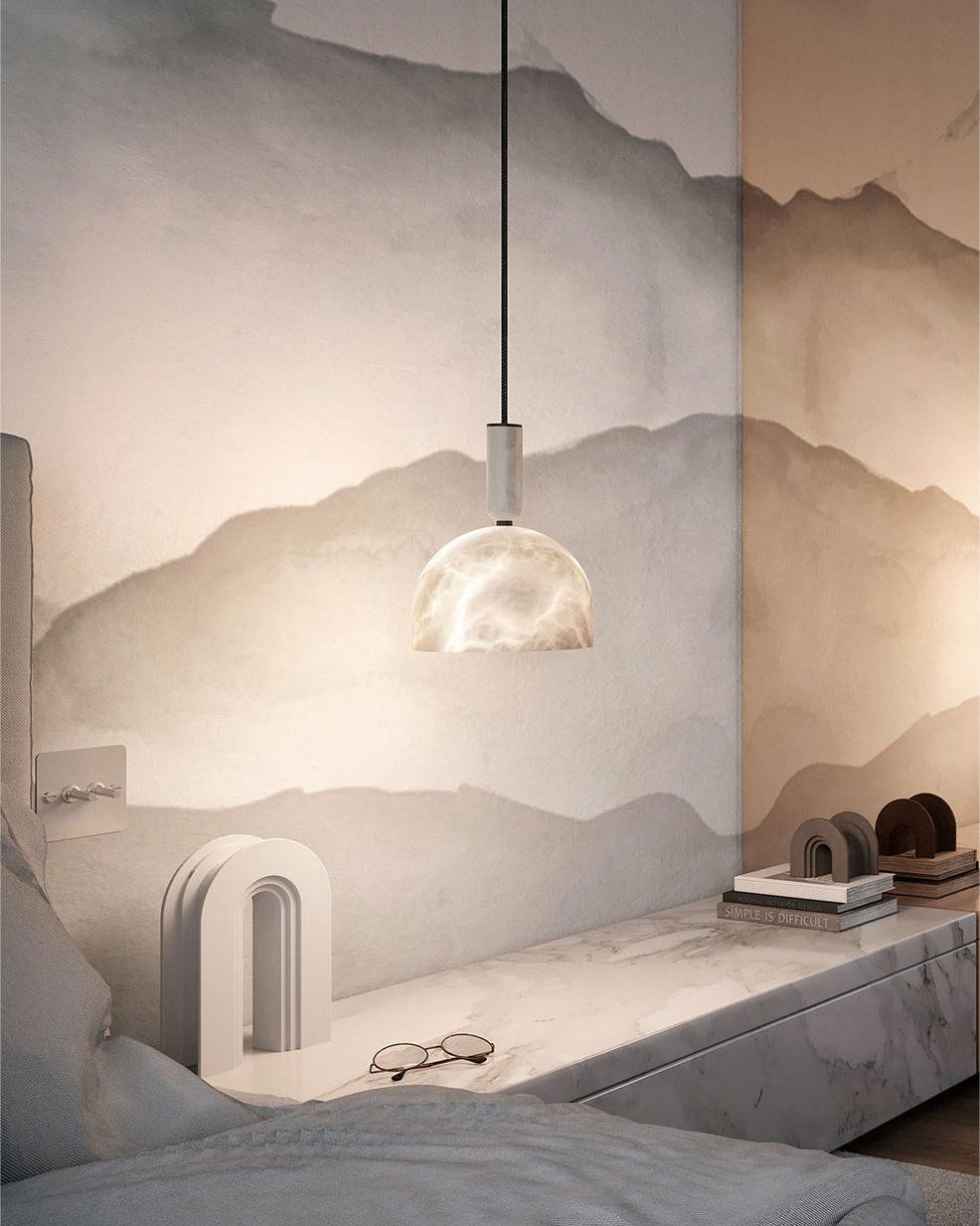 WOMO Oki Alabaster Suspension-WM2899