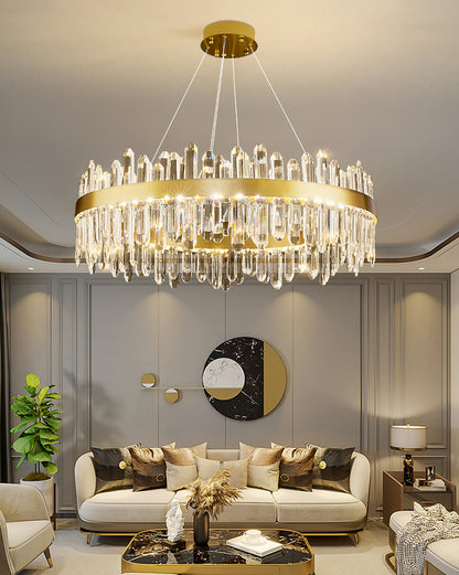 WOMO Round Crystal Chandelier-WM2488a