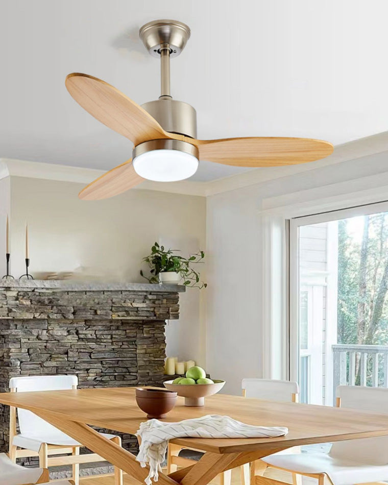 WOMO Mid Century Modern Deckenventilatorlampe-WM5043