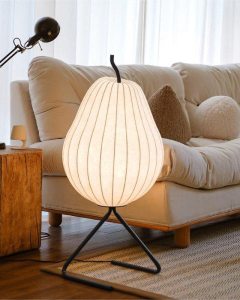 WOMO Birnenlaterne Seiden-Stehlampe-WM7126