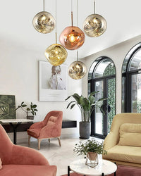 WOMO Designer Melt Ball Pendant Light Kitchen Island-WM2043