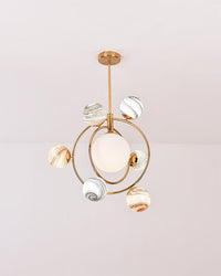 WOMO Planet Glass Chandelier – WM2385