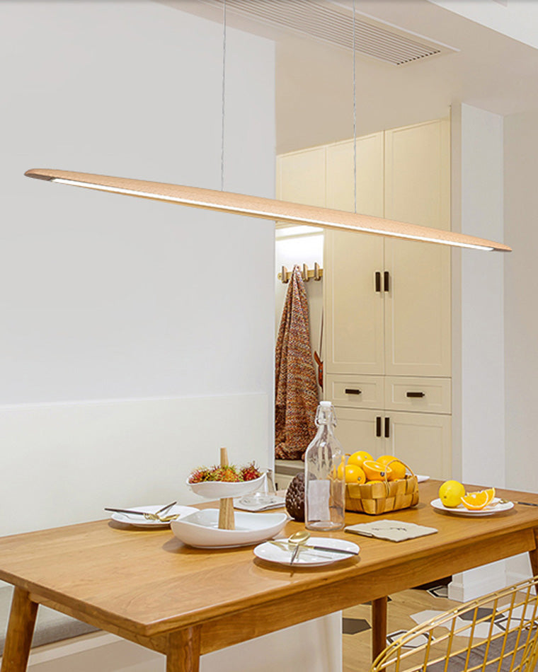 WOMO Holz Lineare LED Pendelleuchte – WM2523