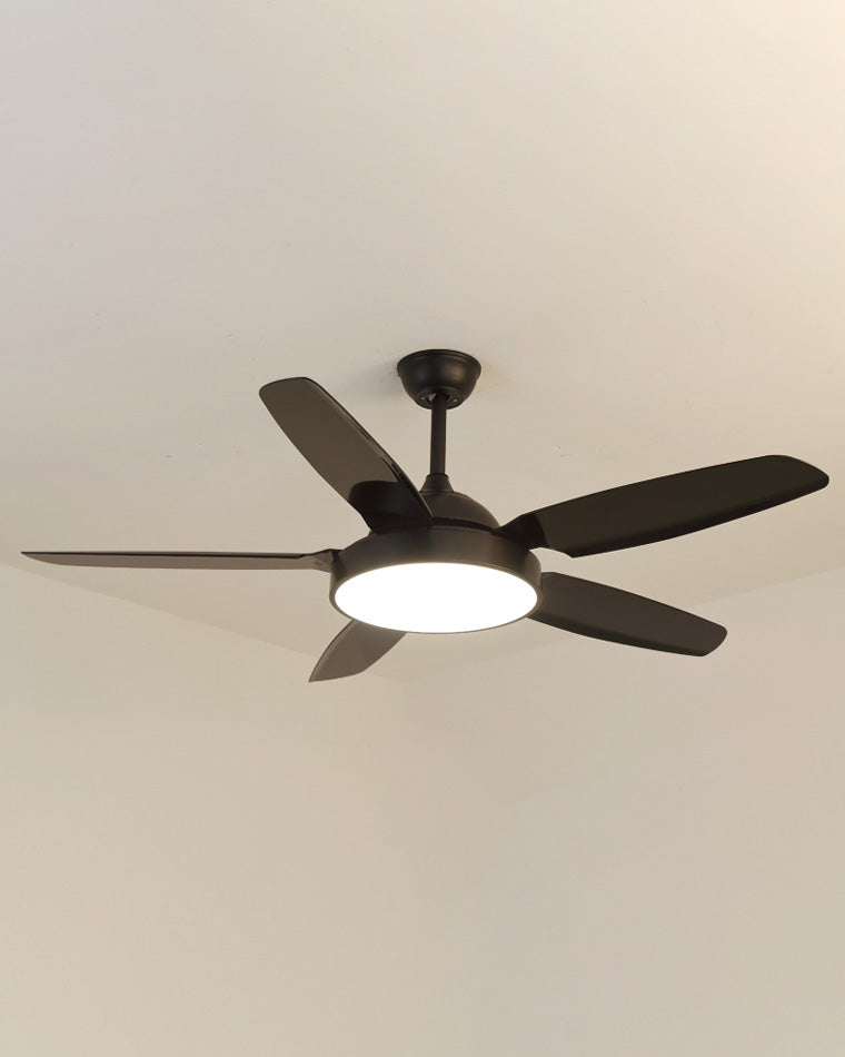 WOMO 5-Blatt-Deckenventilator mit Lampe - WM5101