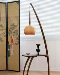 Suspension WOMO en bois avec tablette WM7130