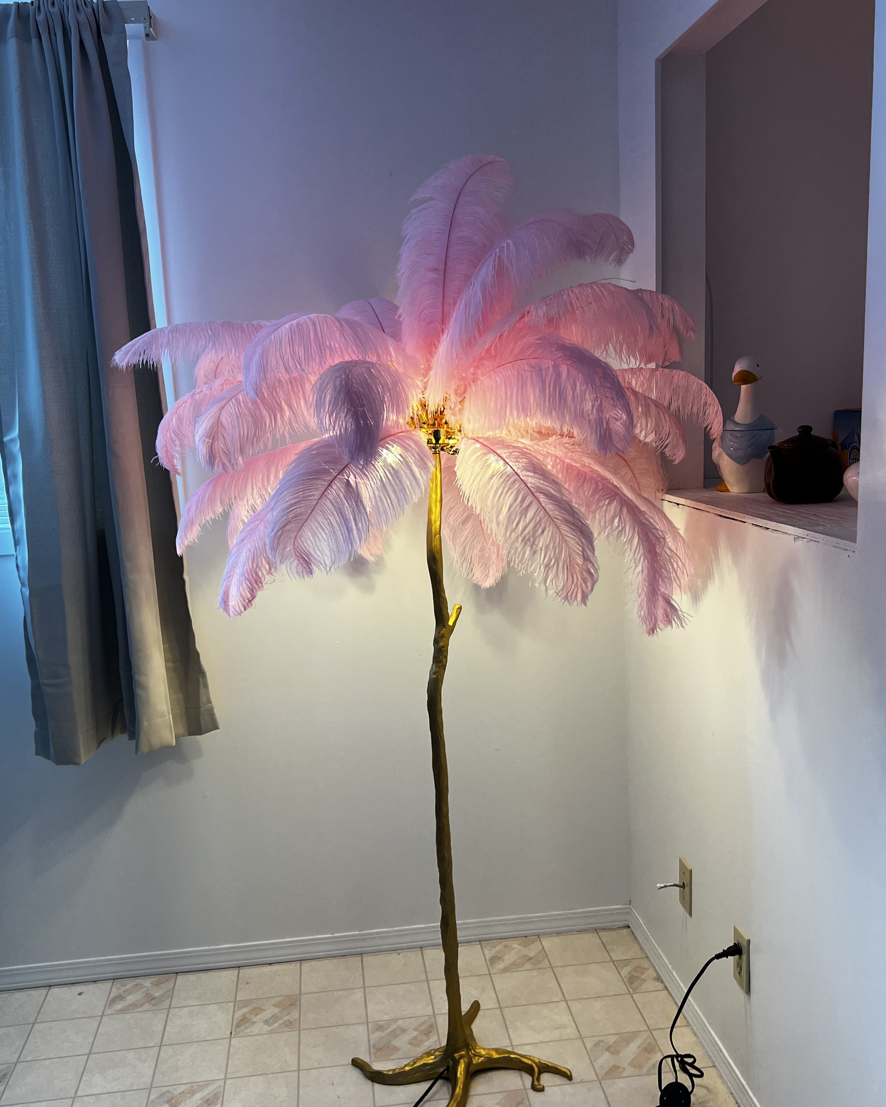 WOMO Fan Palm Floor Lamp -WM7000